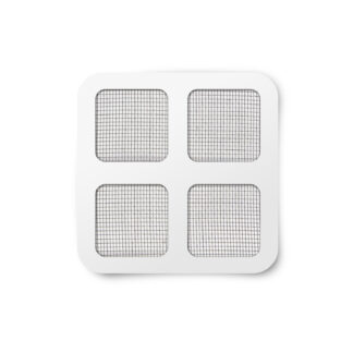 Szúnyogháló javítófolt - 10 x 10 cm - szürke - 4 db / csomag