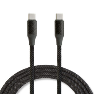 Adatkábel - Type-C / Type-C - mágneses - fekete - 1m - 3A - 60W