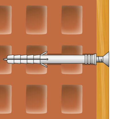 Beütődűbel - 8 x 80 mm - 6 db / csomag - Image 2