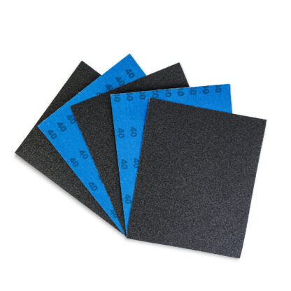 Csiszolóvászon - 40-es - kék - 230 x 280 mm - 5 db / csomag - Image 2