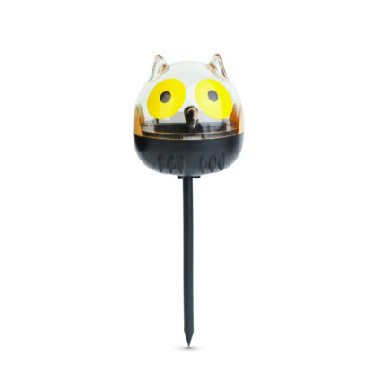 LED-es szolár lámpa - bagoly - hidegfehér - sárga - 150 x 50 x 50 mm - Image 2