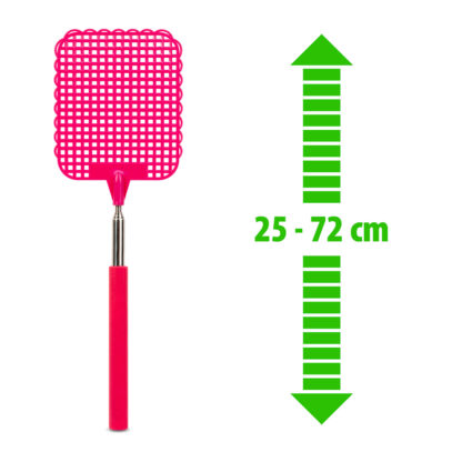 Légycsapó - teleszkópos - műanyag - 25 - 72 cm - 4 szín - Image 2
