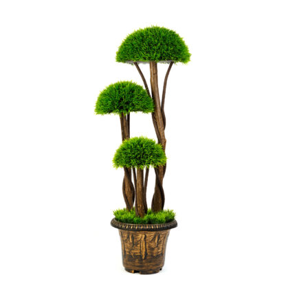 Műnövény dekoráció - gömb buxus fa - 90 cm - Image 2