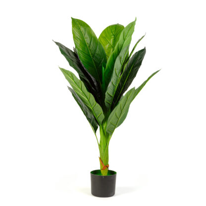Műnövény dekoráció - colocasia - 100 cm - Image 2