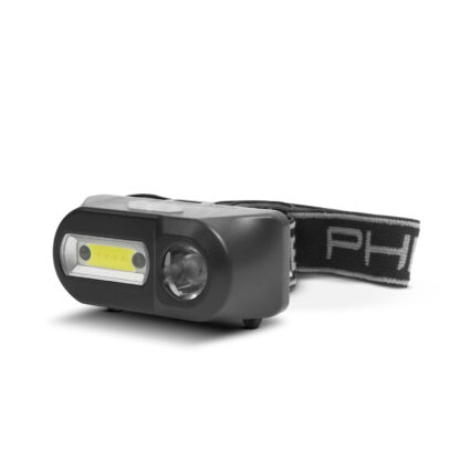 COB+XPE LED-es fejlámpa - fehér/piros LED - mozgásérzékelővel - akkumulátorral - Image 2