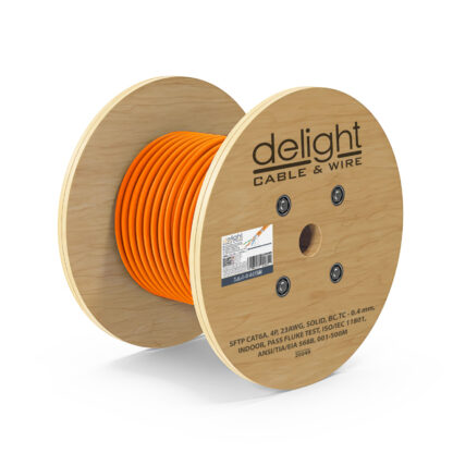 Vezeték SF/UTP fali Cat.6A (500m) BC - 4P 23AWG SOLID - Fluke pass - Image 2