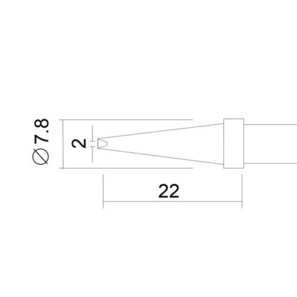 Pákahegy 28020-as pákához - 2 db / bliszter - Image 2
