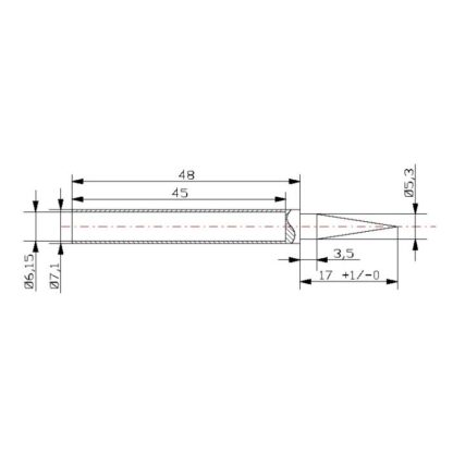 Pákahegy 28011-es pákához - 2 db / bliszter - Image 2