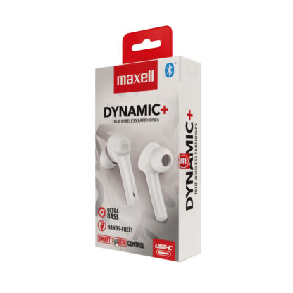 Maxell BT Dynamic+TWS fülhallgató - fehér - Image 2