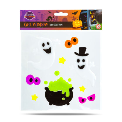 Zselés ablakdekor - halloween - Image 2