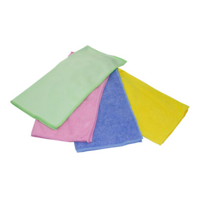 Mikroszálas törlőkendő szett - 30 x 30 cm - 4 db / csomag - Image 2