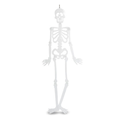 Halloween-i foszforeszkáló dekoráció - csontváz - 90 x 40 cm - Image 2