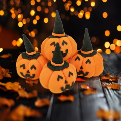 Halloween-i tök dekoráció - 15 x 15 x 22 cm - Image 2