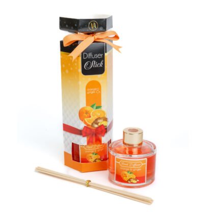 Pálcikás illatosító - narancs & gyömbér - 100 ml - Image 2