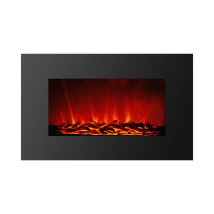 Elektromos fali kandalló - hősugárzó + LED - 91 x 15 x 56 cm - Image 2