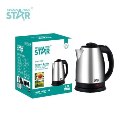 WinningStar - Rozsdamentes elektromos vízforraló - 1500 W - 1.8 L - Image 2