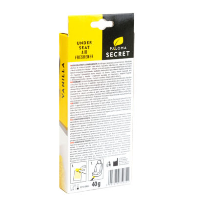 Illatosító - Paloma Secret - Under seat -  Vanilla - 40 g - Image 2