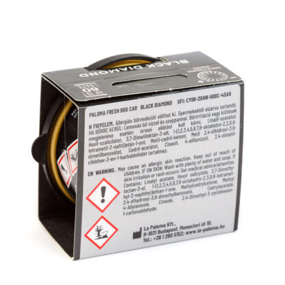 Illatosító - Paloma Fresh box - Black Diamond - 25 g - Image 2