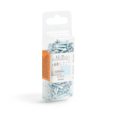 Önfúró laposfejű lemezcsavar - 4,2 x 19 mm - 60 db / csomag - Image 3