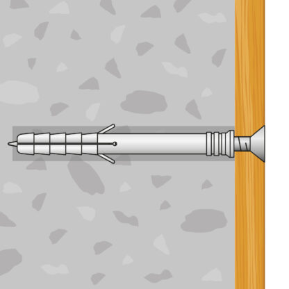 Beütődűbel - 6 x 40 mm - 10 db / csomag - Image 3