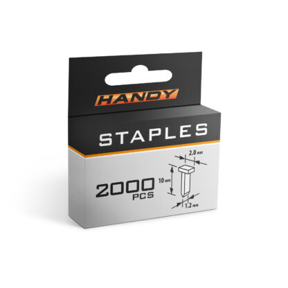 Tűzőkapocs - 1,2 x 2 x 10 mm - 2000 db - Image 3