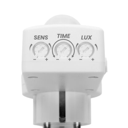 Mozgásérzékelő konnektor - 120° - max 10 m - max 1200W - IP20 - fehér - Image 3
