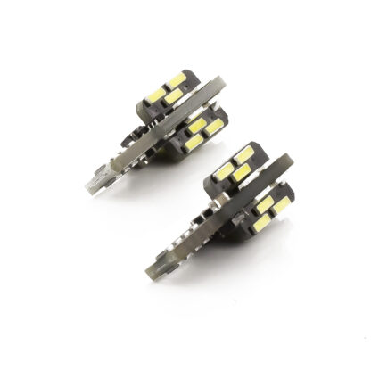 Autós LED - CAN128 - T10 (W5W) - 240 lm - can-bus - SMD 3W - 2 db / bliszter - Image 3