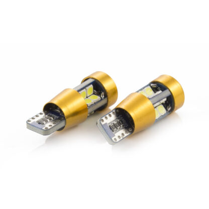 Autós LED - CAN130 - T10 (W5W) - 300 lm - can-bus - SMD - 5W - 2 db / bliszter - Image 3