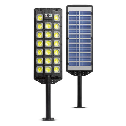 Szolár fali reflektor - 520 SMD LED - 3000 lm - 20W - 4500 mAh - IP65 - Image 3