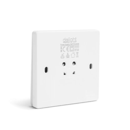 Kinetic fali kapcsoló - 433 Mhz - 1 körös - IP20 - fehér - Image 3