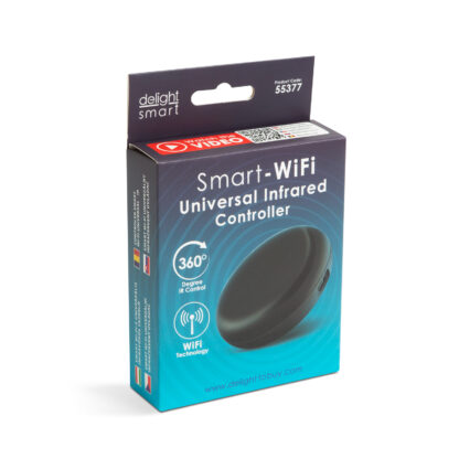 Smart Wi-Fi-s univerzális infravörös vezérlő - USB - fekete - Image 3