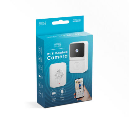 Smart videó kaputelefon szett - Wi-Fi-s, akkumulátoros - HD - fehér - Image 3