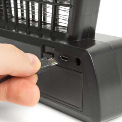 Asztali UV rovarcsapda - akkumulátoros és USB-s, fekete - Image 3