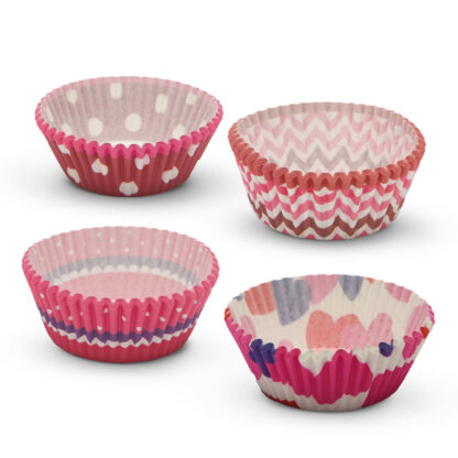 Muffin papír szett - szív - 100 db / csomag - Image 3