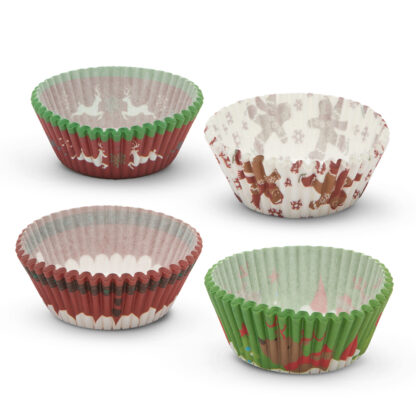 Muffin papír szett - karácsonyi - 100 db / csomag - Image 3