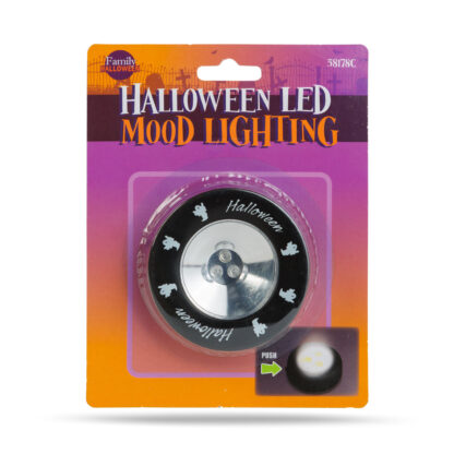 Halloween-i LED hangulatvilágítás - 3 LED - 3 x AAA - fekete, szellem - Image 3