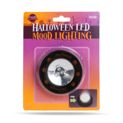 Halloween-i LED hangulatvilágítás - 3 LED - 3 x AAA - fekete, tök - Image 3