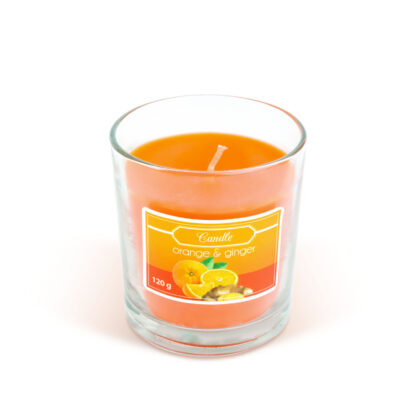 Illatgyertya - narancs & gyömbér - 120 g - Image 3