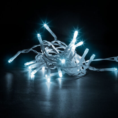 Fényfüggöny - 100 db LED - hidegfehér - hálózati - IP44 - 2,2 m - 8 program - Image 3