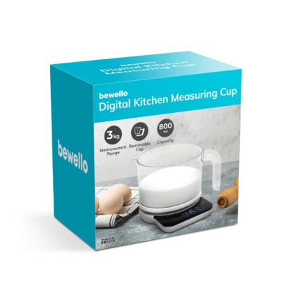 Digitális konyhai mérőkancsó - 2 x AAA - 800 ml - Image 3