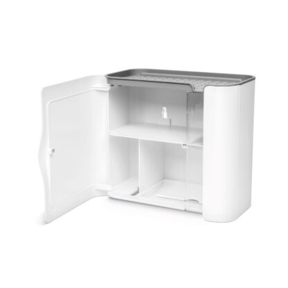 WC-papír tartó szekrény - fehér - 248 x 130 x 230 mm - Image 3