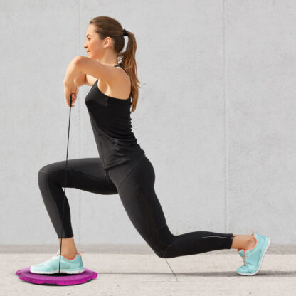 Twister fitnesz korong - gumi kötéllel - 29 cm - Image 3