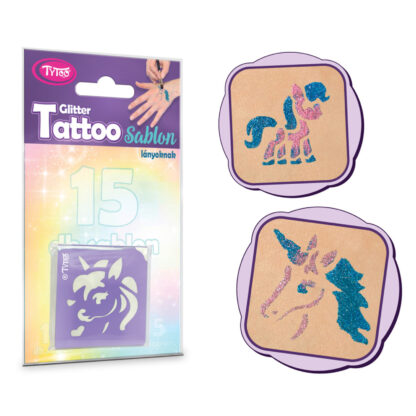 Lovak és Unikornisok sablon szett - 15 db-os - Image 3