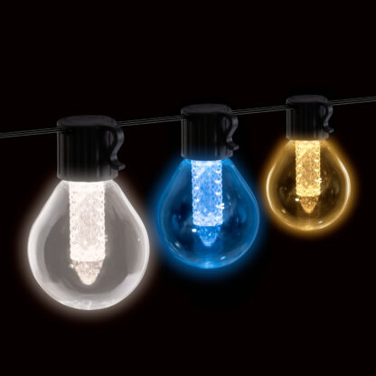Smart szolár fényfüzér - 15 db fehér LED - állítható színhőmérséklet - 7,5 m - bluetooth - Image 4