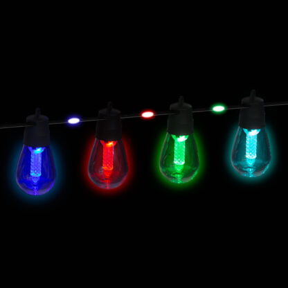 Smart szolár fényfüzér - 84+15 db RGB LED - 14,5 m - bluetooth - Image 4