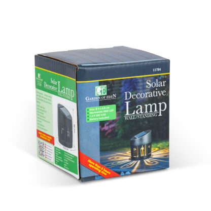 Szolár dekorlámpa - fali / álló - 8 x 9 cm - 1 melegfehér SMD LED - Image 4