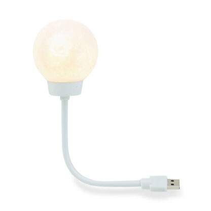 Éjjeli hangulatfény - Holdlámpa - Melegfehér - USB-s - Image 4