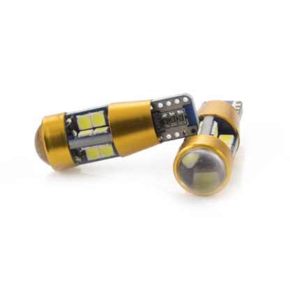 Autós LED - CAN130 - T10 (W5W) - 300 lm - can-bus - SMD - 5W - 2 db / bliszter - Image 4