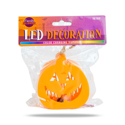 Halloween-i LED dekor - tök - RGB LED - 3 x LR1130 - 8,5 x 9 x 4 cm - Image 4