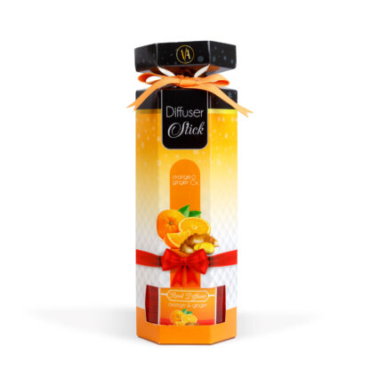 Pálcikás illatosító - narancs & gyömbér - 100 ml - Image 4